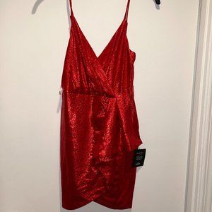 Lulus Red Dress NWT!! Size S